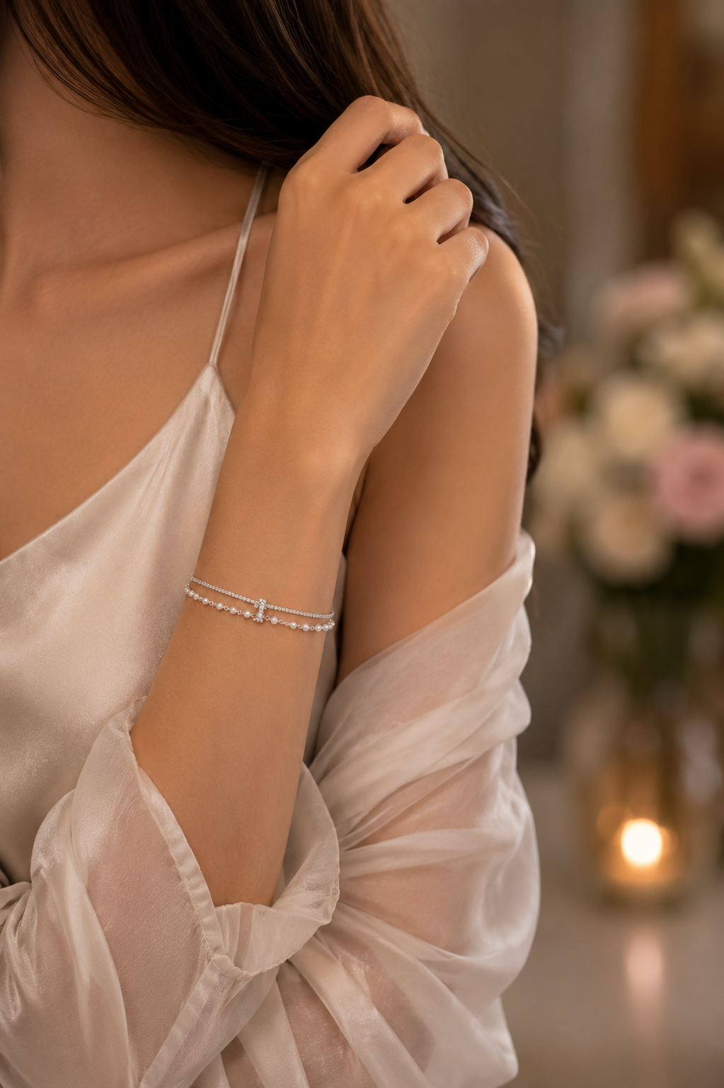 Elara Pearl Bracelet